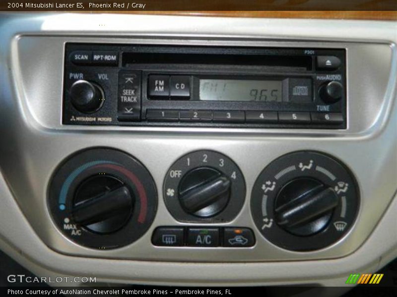 Controls of 2004 Lancer ES