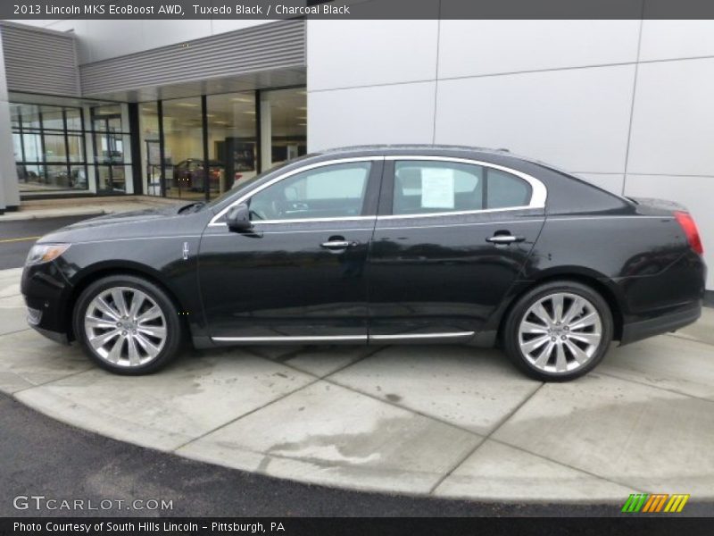 Tuxedo Black / Charcoal Black 2013 Lincoln MKS EcoBoost AWD