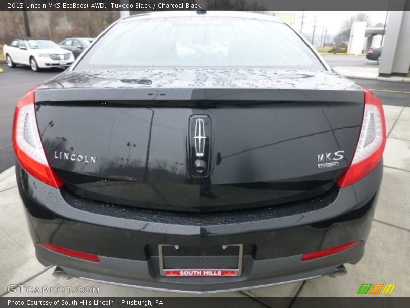 Tuxedo Black / Charcoal Black 2013 Lincoln MKS EcoBoost AWD