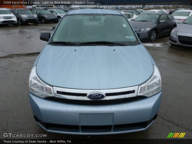Light Ice Blue Metallic / Medium Stone 2008 Ford Focus S Coupe
