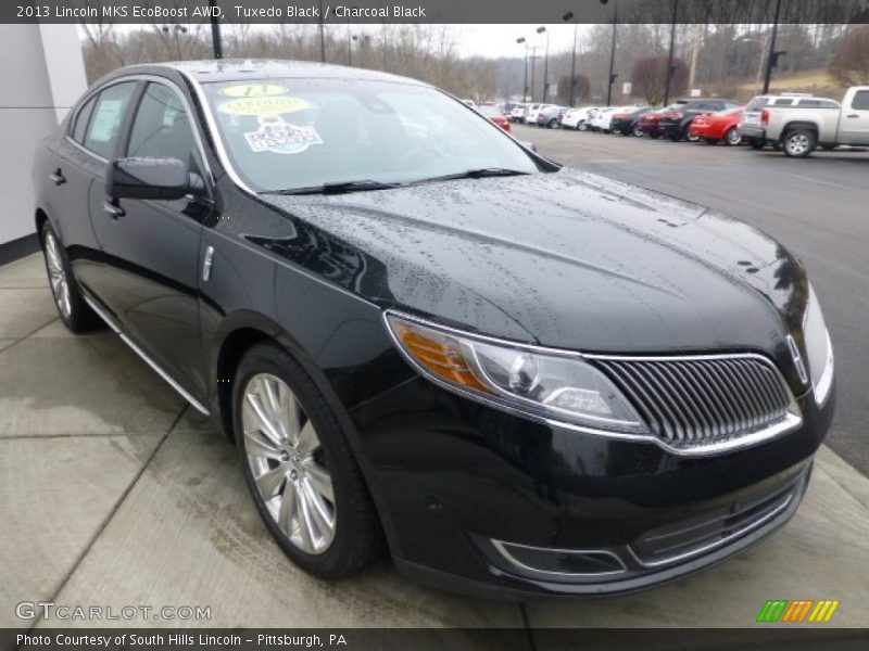 Tuxedo Black / Charcoal Black 2013 Lincoln MKS EcoBoost AWD