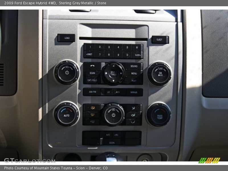 Sterling Grey Metallic / Stone 2009 Ford Escape Hybrid 4WD