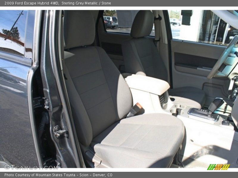 Sterling Grey Metallic / Stone 2009 Ford Escape Hybrid 4WD