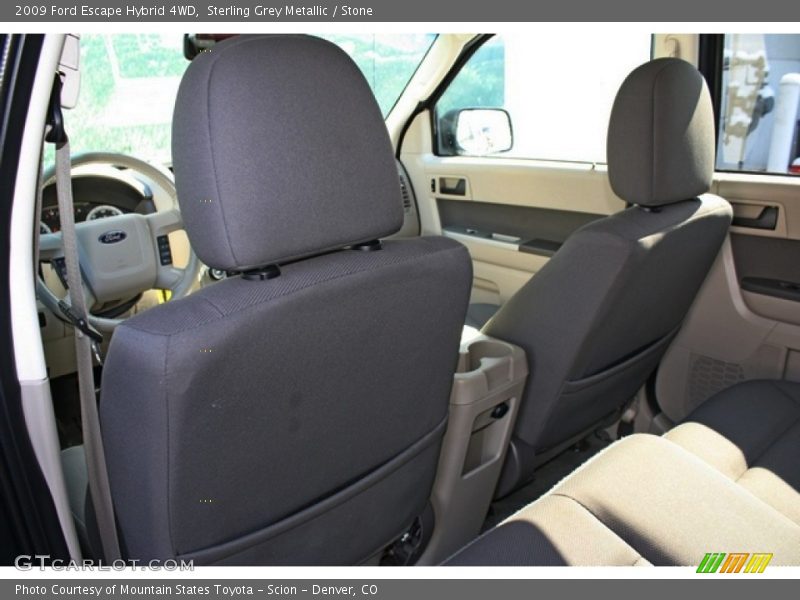 Sterling Grey Metallic / Stone 2009 Ford Escape Hybrid 4WD