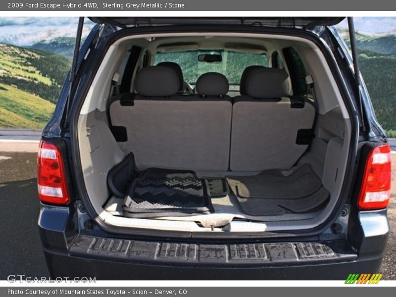 Sterling Grey Metallic / Stone 2009 Ford Escape Hybrid 4WD