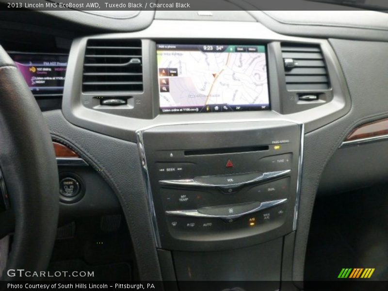 Tuxedo Black / Charcoal Black 2013 Lincoln MKS EcoBoost AWD