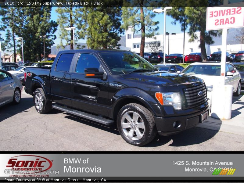 Tuxedo Black / Black 2010 Ford F150 FX2 SuperCrew