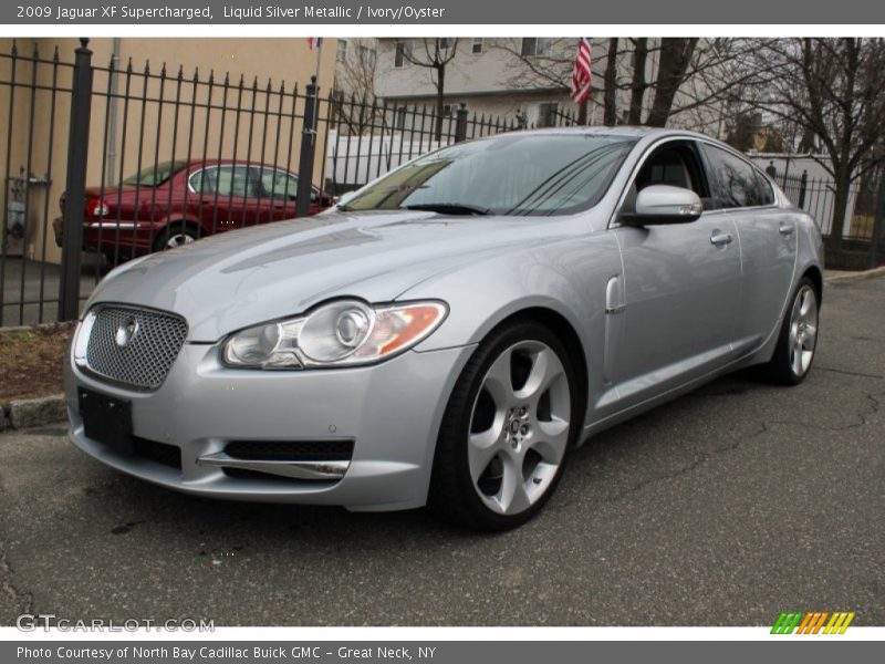 Liquid Silver Metallic / Ivory/Oyster 2009 Jaguar XF Supercharged