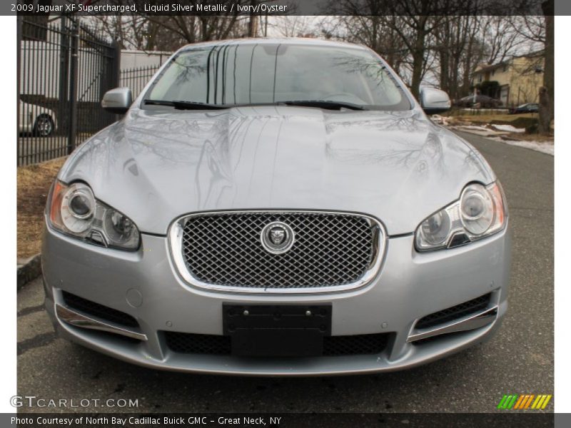 Liquid Silver Metallic / Ivory/Oyster 2009 Jaguar XF Supercharged