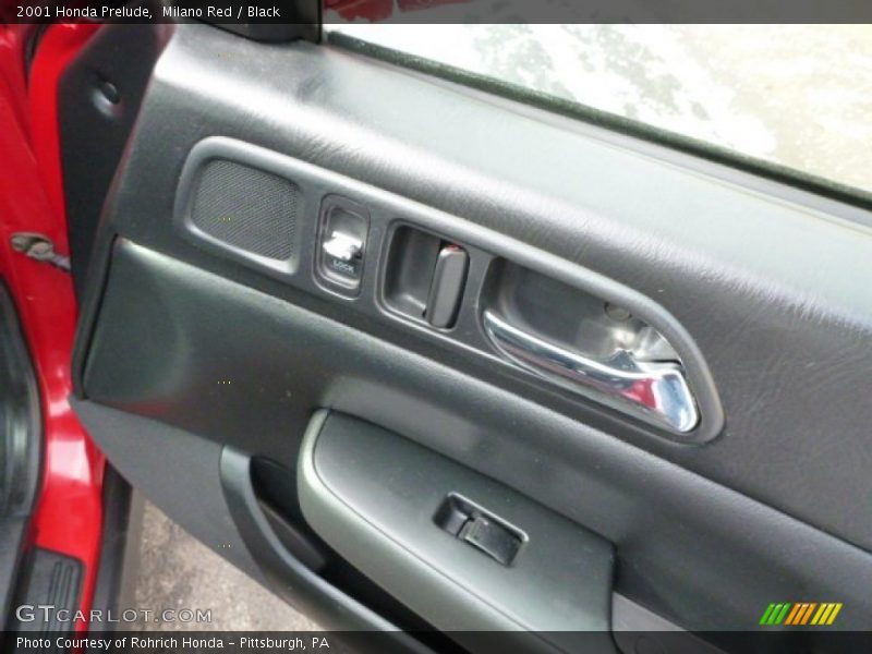 Milano Red / Black 2001 Honda Prelude