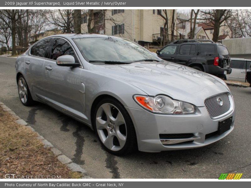 Liquid Silver Metallic / Ivory/Oyster 2009 Jaguar XF Supercharged