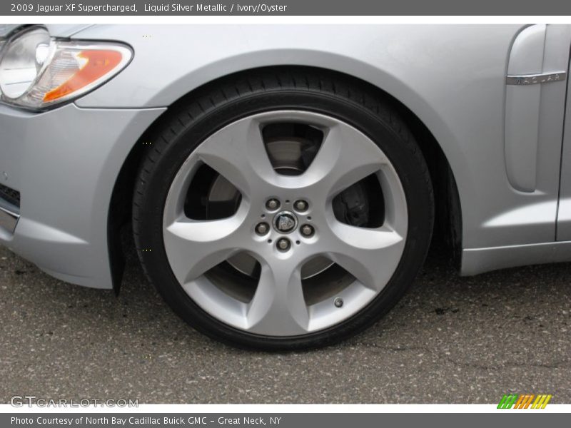 Liquid Silver Metallic / Ivory/Oyster 2009 Jaguar XF Supercharged