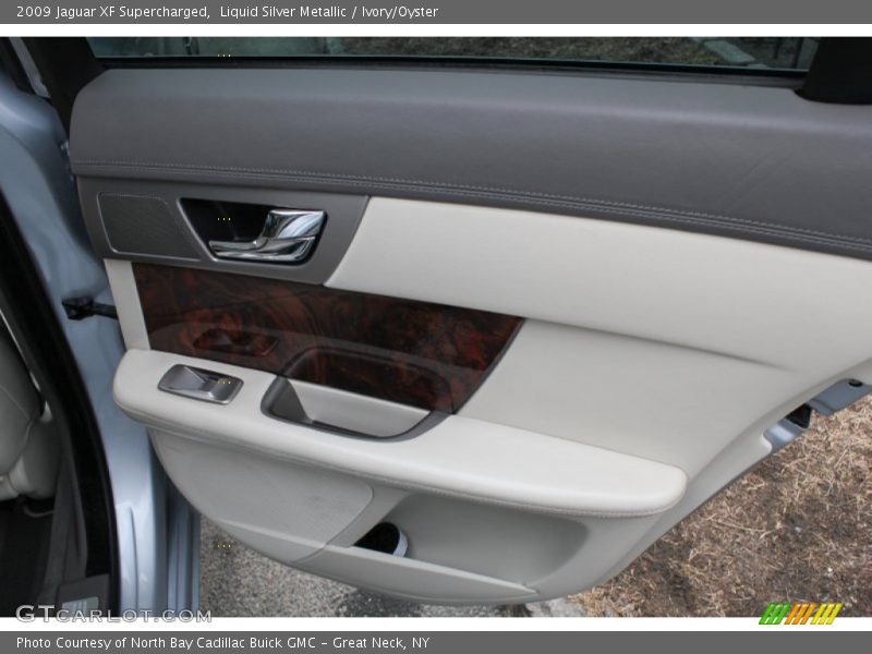 Liquid Silver Metallic / Ivory/Oyster 2009 Jaguar XF Supercharged