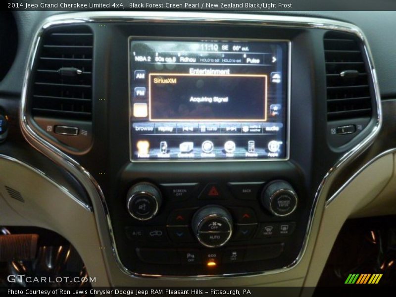 Controls of 2014 Grand Cherokee Limited 4x4