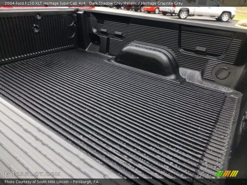 Dark Shadow Grey Metallic / Heritage Graphite Grey 2004 Ford F150 XLT Heritage SuperCab 4x4