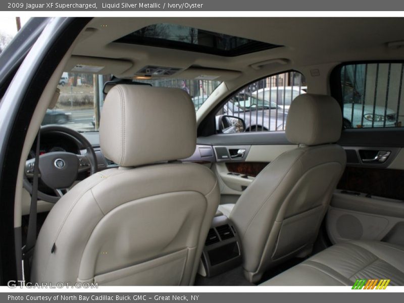 Liquid Silver Metallic / Ivory/Oyster 2009 Jaguar XF Supercharged