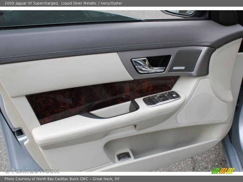 Liquid Silver Metallic / Ivory/Oyster 2009 Jaguar XF Supercharged