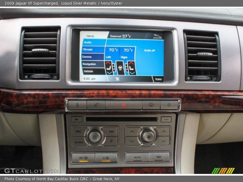 Liquid Silver Metallic / Ivory/Oyster 2009 Jaguar XF Supercharged