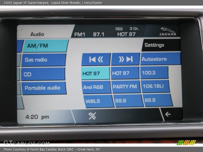 Liquid Silver Metallic / Ivory/Oyster 2009 Jaguar XF Supercharged