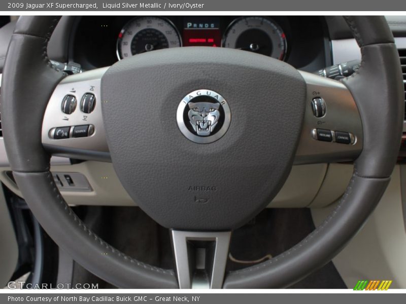 Liquid Silver Metallic / Ivory/Oyster 2009 Jaguar XF Supercharged