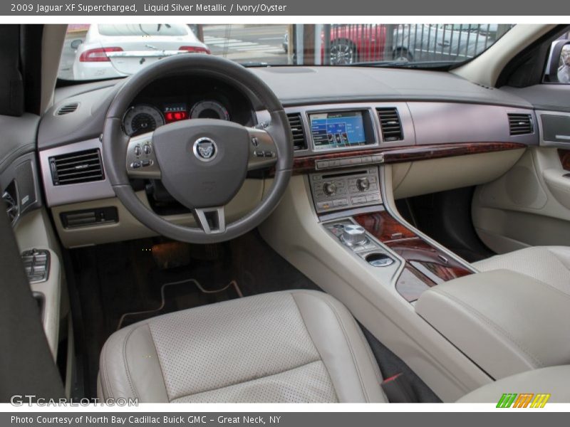 Liquid Silver Metallic / Ivory/Oyster 2009 Jaguar XF Supercharged