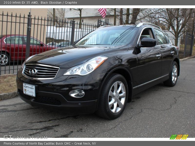 Black Obsidian / Graphite 2010 Infiniti EX 35 AWD