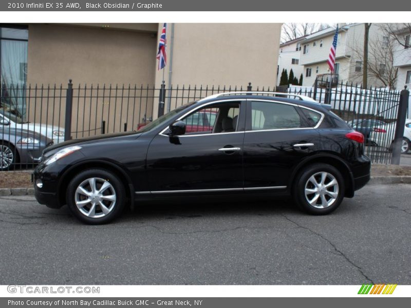 Black Obsidian / Graphite 2010 Infiniti EX 35 AWD