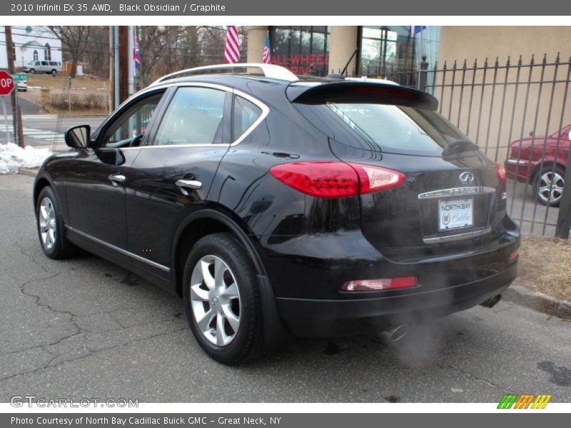 Black Obsidian / Graphite 2010 Infiniti EX 35 AWD