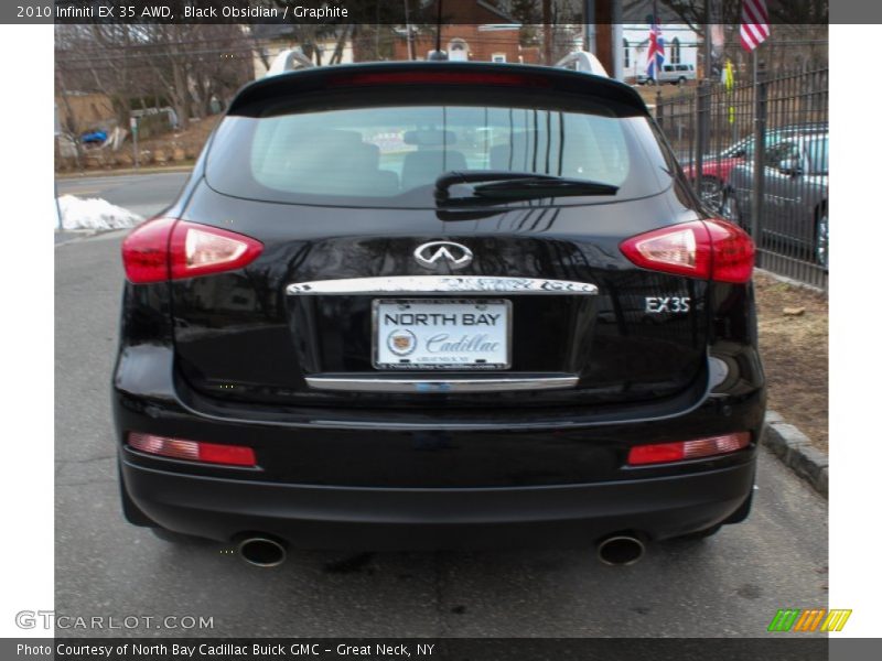 Black Obsidian / Graphite 2010 Infiniti EX 35 AWD