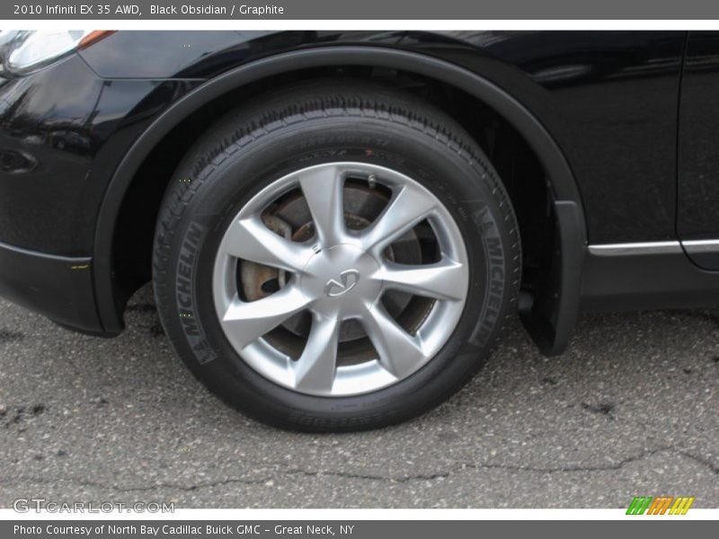 Black Obsidian / Graphite 2010 Infiniti EX 35 AWD
