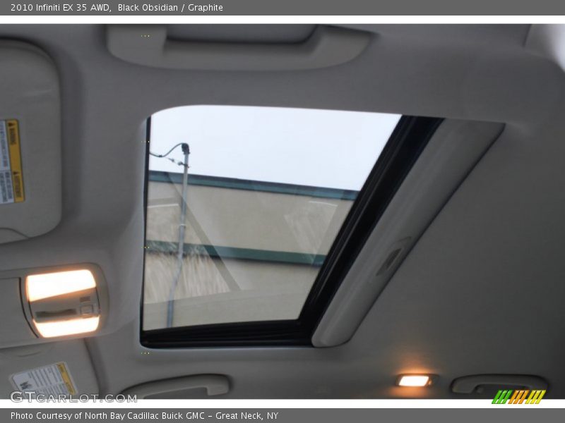 Black Obsidian / Graphite 2010 Infiniti EX 35 AWD
