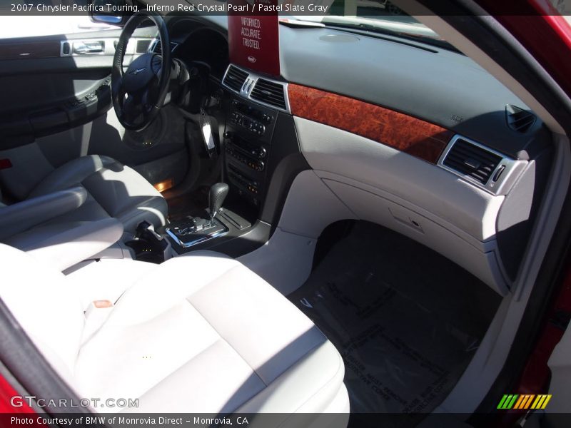Inferno Red Crystal Pearl / Pastel Slate Gray 2007 Chrysler Pacifica Touring