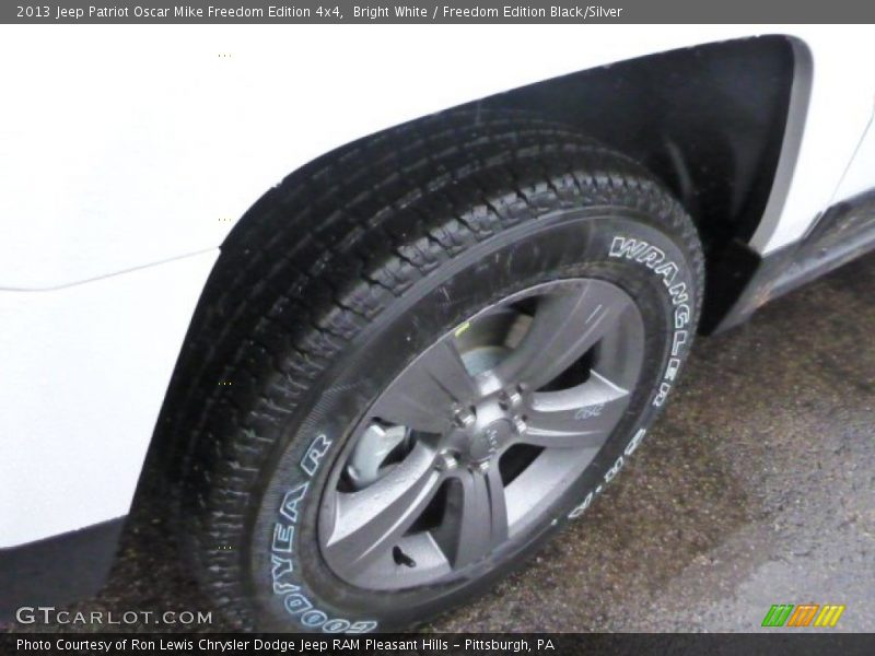 Bright White / Freedom Edition Black/Silver 2013 Jeep Patriot Oscar Mike Freedom Edition 4x4