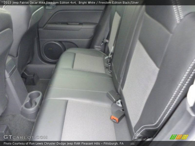 Bright White / Freedom Edition Black/Silver 2013 Jeep Patriot Oscar Mike Freedom Edition 4x4