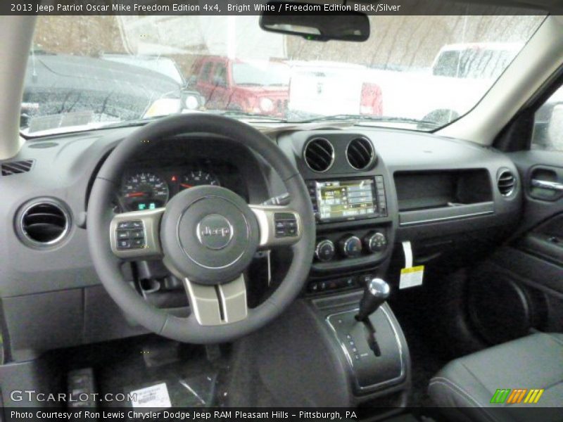 Bright White / Freedom Edition Black/Silver 2013 Jeep Patriot Oscar Mike Freedom Edition 4x4