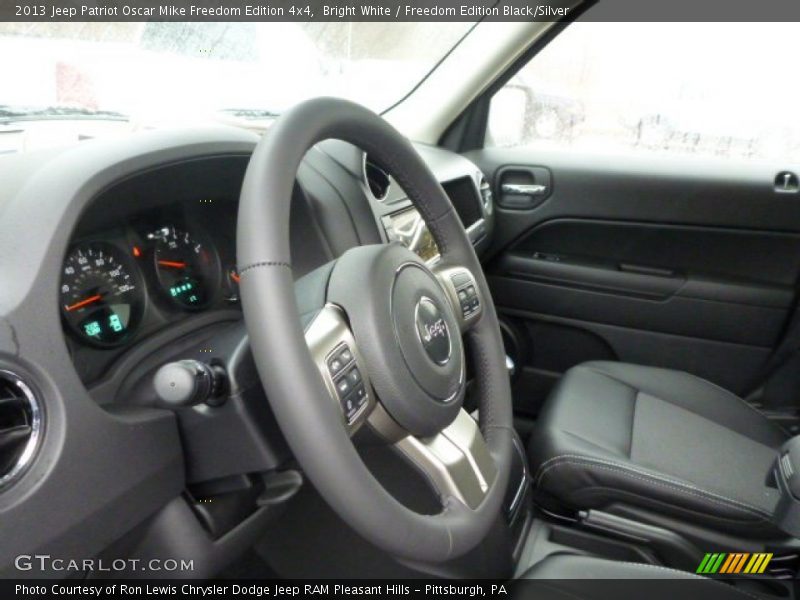 Bright White / Freedom Edition Black/Silver 2013 Jeep Patriot Oscar Mike Freedom Edition 4x4