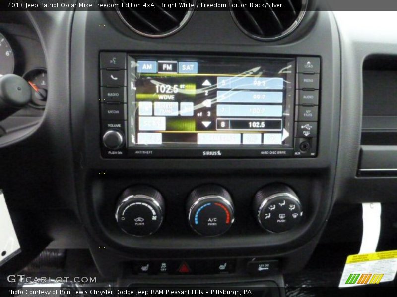 Bright White / Freedom Edition Black/Silver 2013 Jeep Patriot Oscar Mike Freedom Edition 4x4