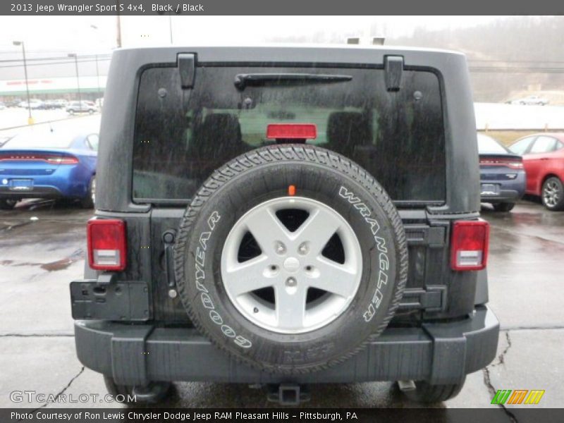 Black / Black 2013 Jeep Wrangler Sport S 4x4