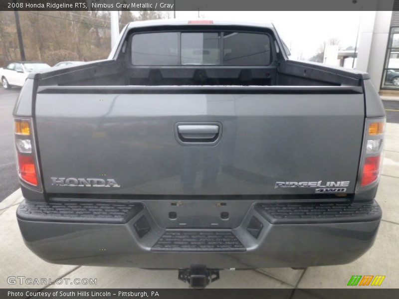 Nimbus Gray Metallic / Gray 2008 Honda Ridgeline RTS