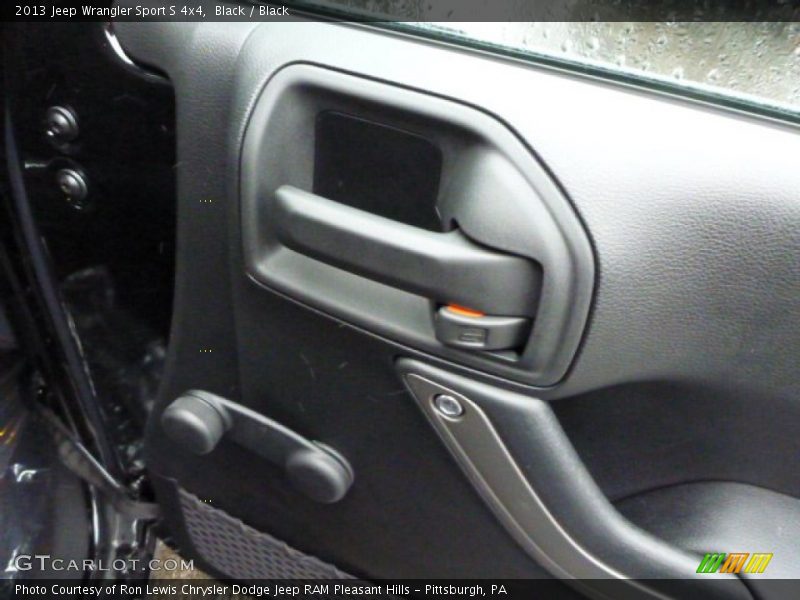 Black / Black 2013 Jeep Wrangler Sport S 4x4