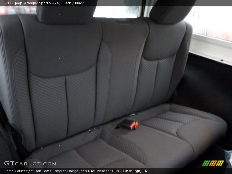 Black / Black 2013 Jeep Wrangler Sport S 4x4