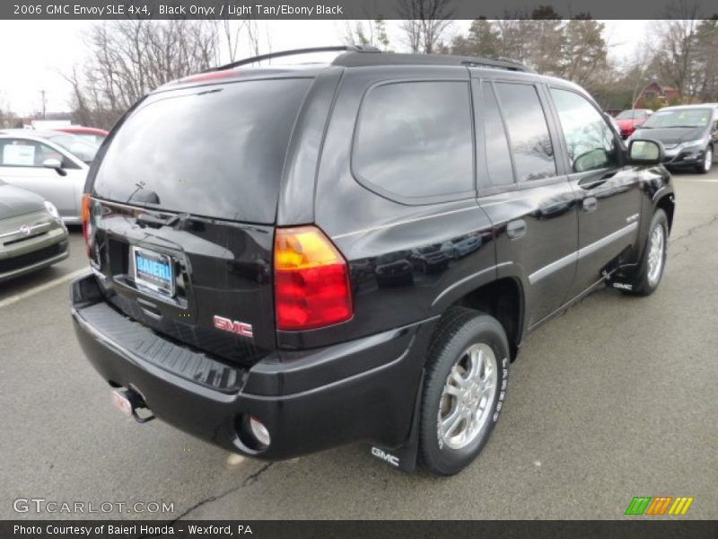Black Onyx / Light Tan/Ebony Black 2006 GMC Envoy SLE 4x4