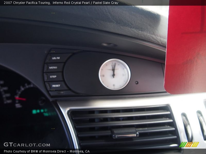 Inferno Red Crystal Pearl / Pastel Slate Gray 2007 Chrysler Pacifica Touring