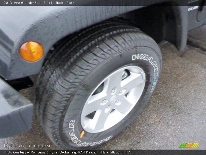 Black / Black 2013 Jeep Wrangler Sport S 4x4
