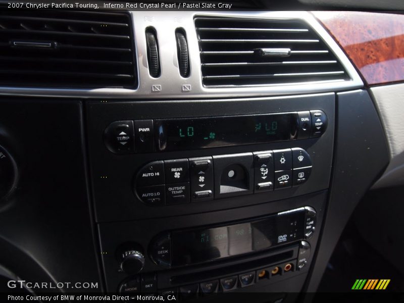 Inferno Red Crystal Pearl / Pastel Slate Gray 2007 Chrysler Pacifica Touring