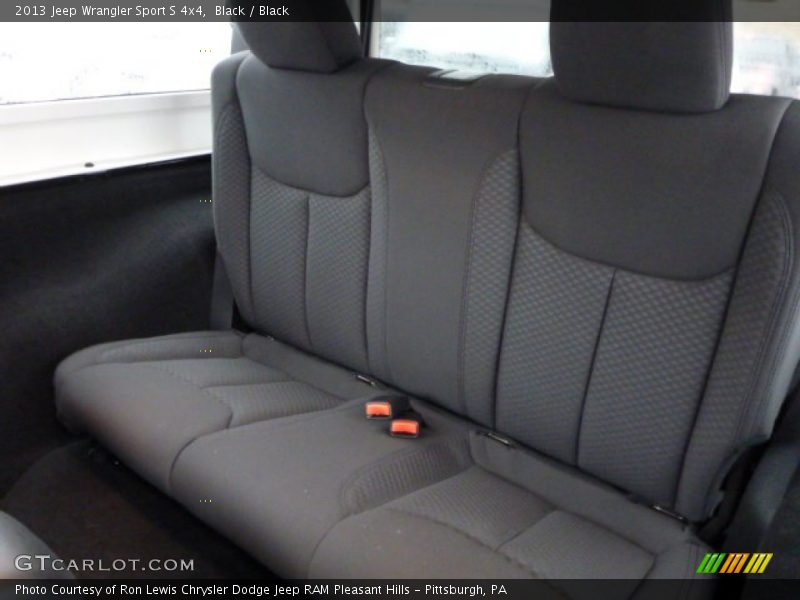 Black / Black 2013 Jeep Wrangler Sport S 4x4