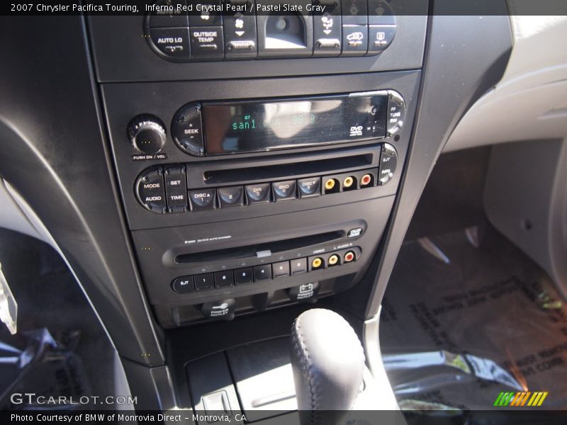Inferno Red Crystal Pearl / Pastel Slate Gray 2007 Chrysler Pacifica Touring