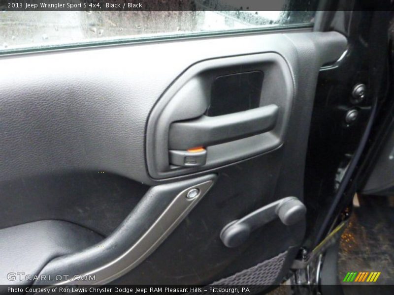 Black / Black 2013 Jeep Wrangler Sport S 4x4