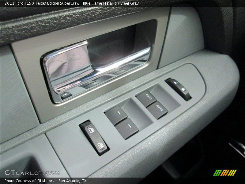 Blue Flame Metallic / Steel Gray 2011 Ford F150 Texas Edition SuperCrew