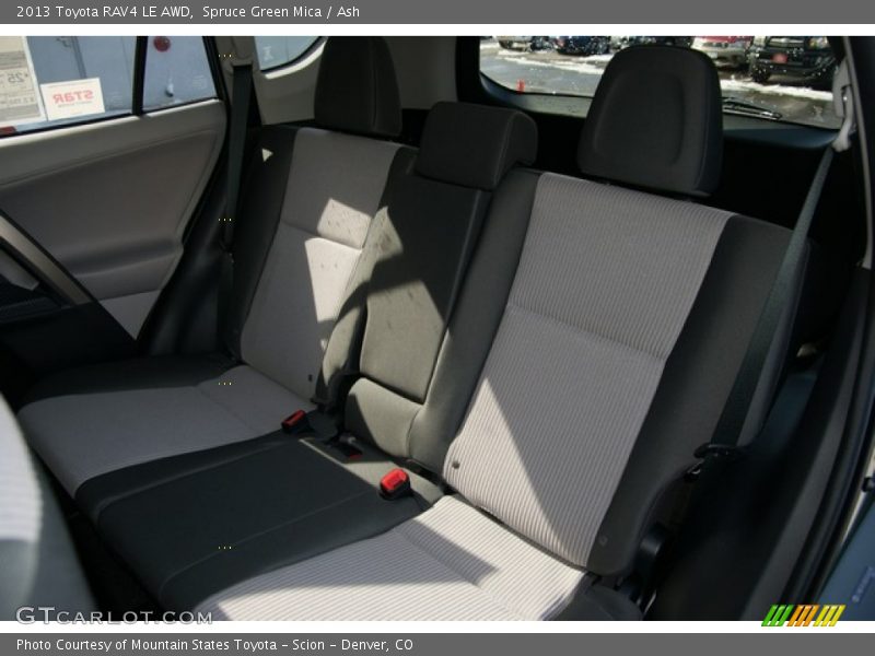 Spruce Green Mica / Ash 2013 Toyota RAV4 LE AWD